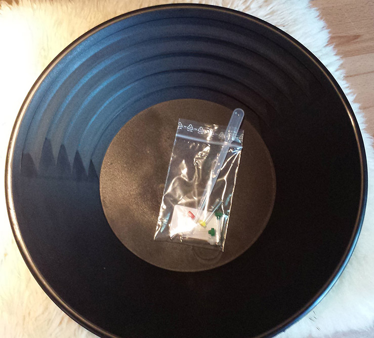 Goldwaschset 1 Schwarz