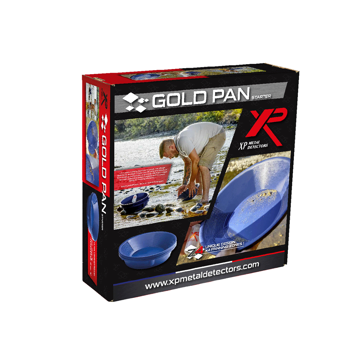 XP Goldwaschen 8-tlg. professionelles Starter Set (GP-STARTER-KIT)