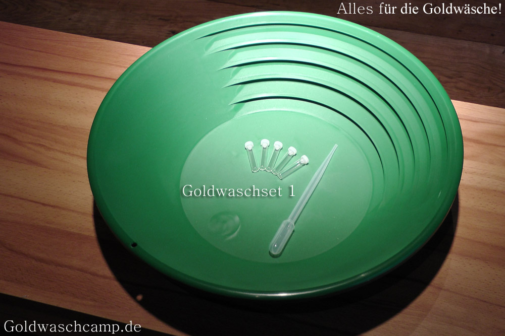 Goldwaschset 1 Grün