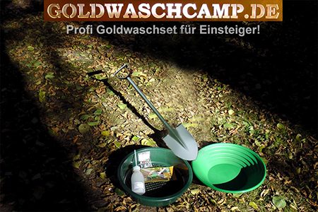 Profi Goldwaschset für Einsteiger