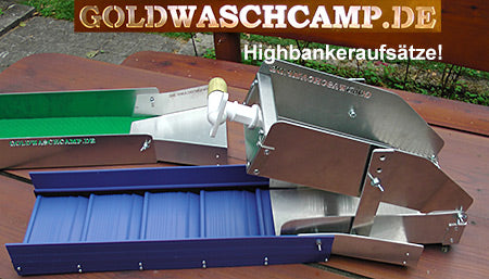 Highbankeraufsatz klein für 15 - 20 cm Rinnen