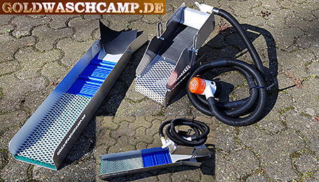 Minihighbanker "Alu" Komplettmodell 2 in 1
