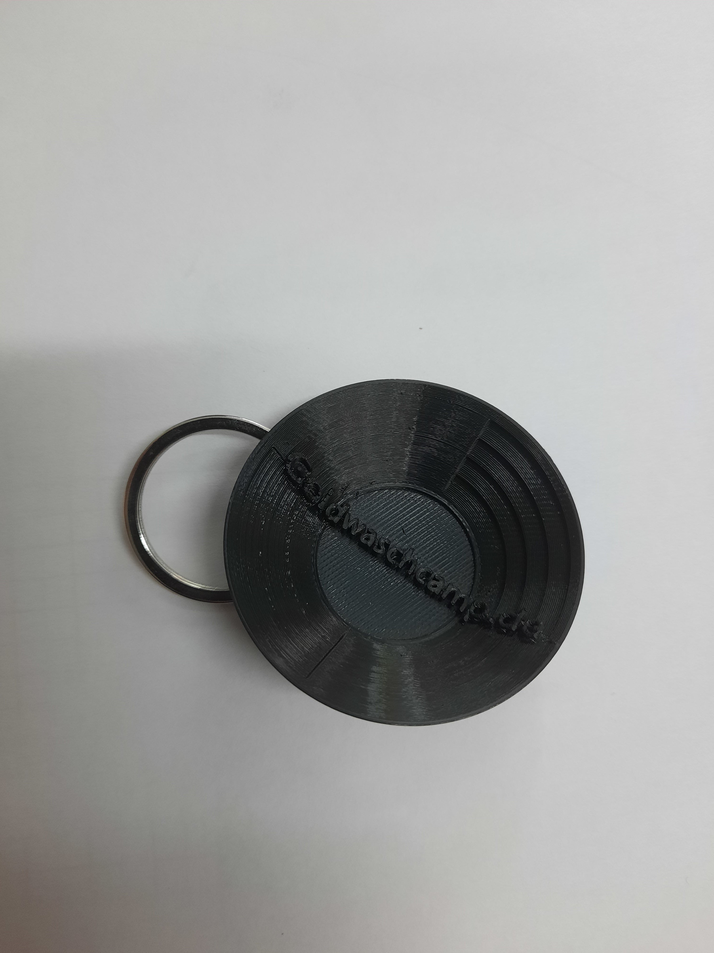 Miniature Gold Pan Keychain
